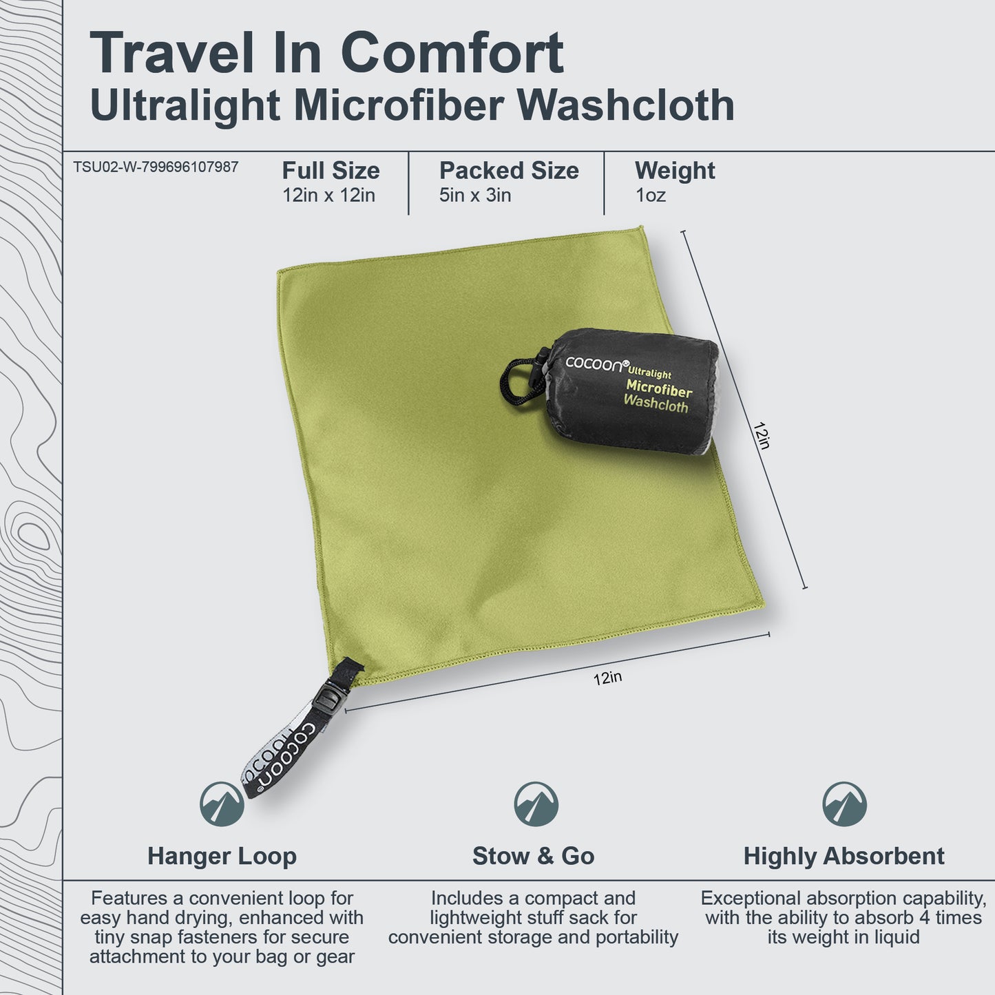 Ultralight Microfiber Towel