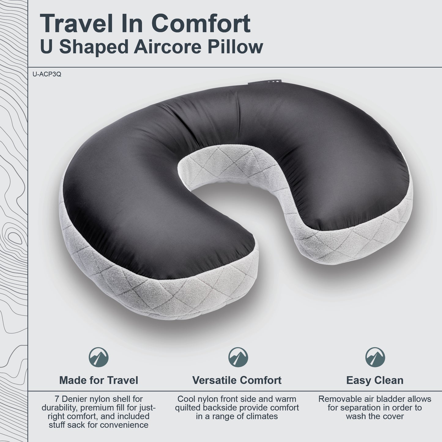 AirCore Pillow U shaped