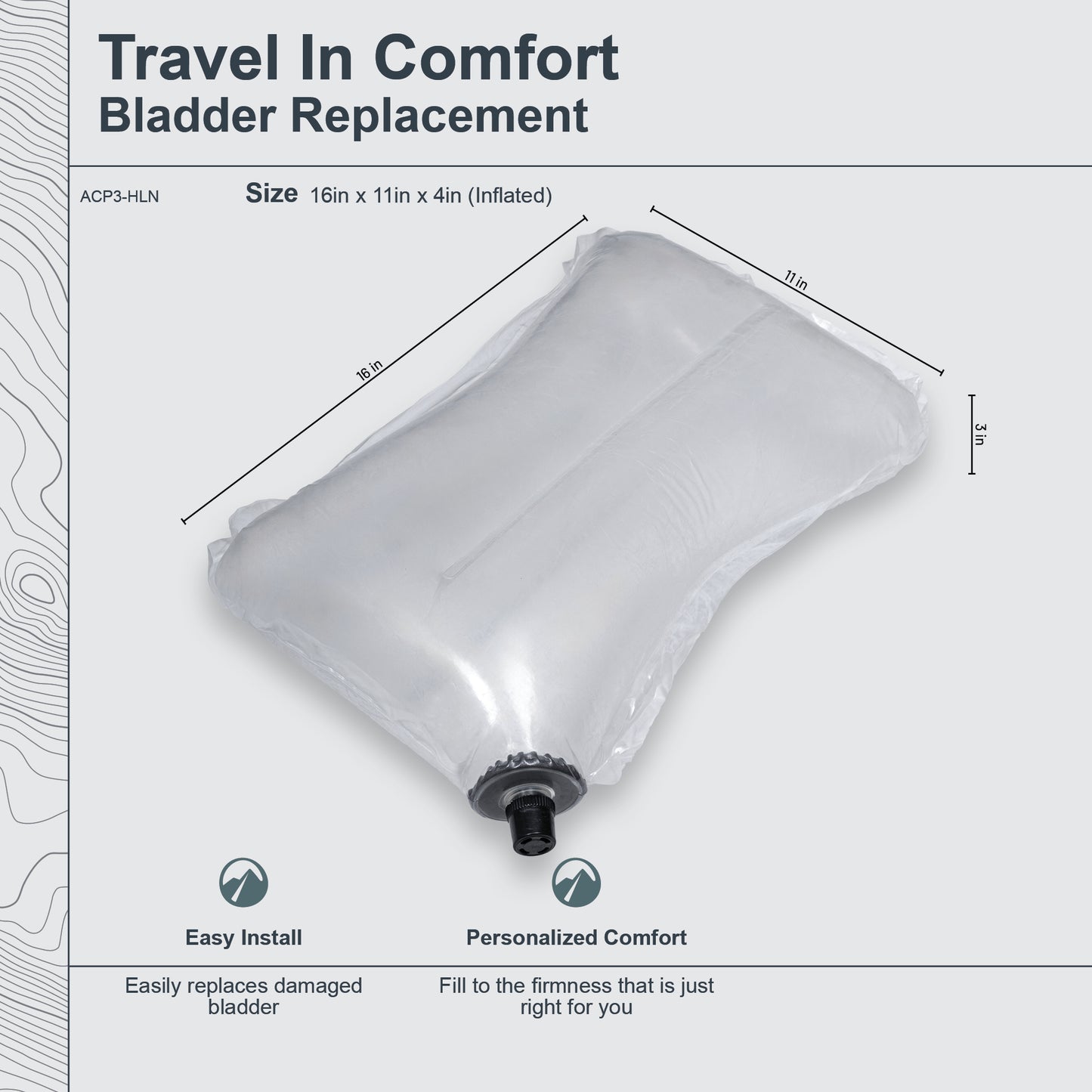 Replacement Bladder for AirCore HyperLight ACP3-HL