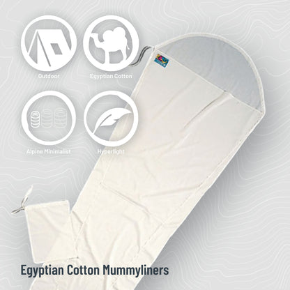 MummyLiner™ Egyptian Cotton - short
