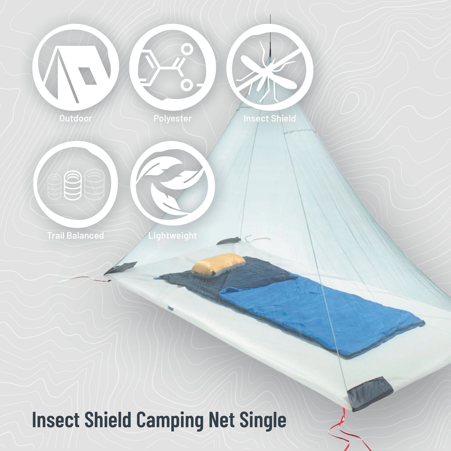 Insect Shield® Camping Net