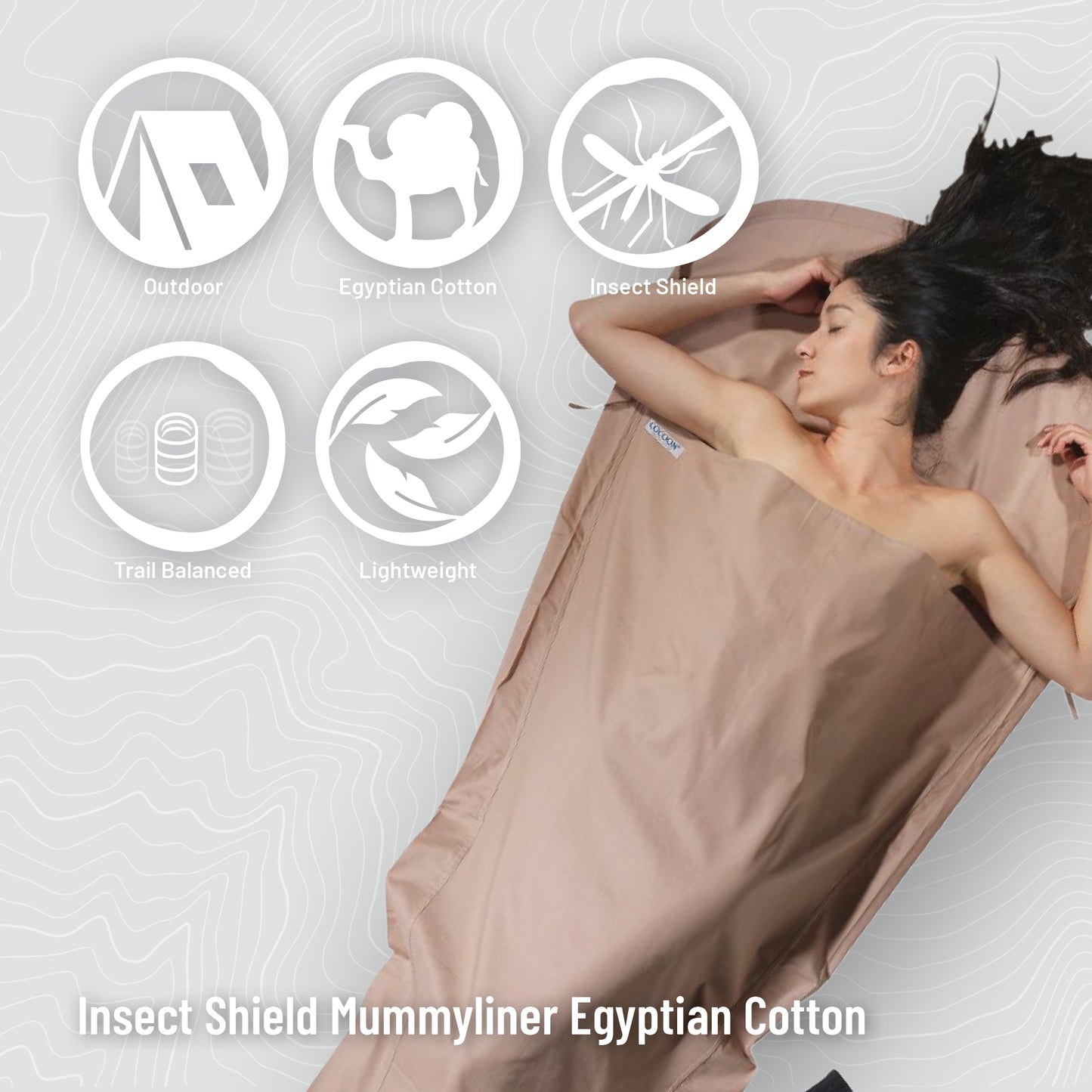 Insect Shield® MummyLiner™ Egyptian Cotton