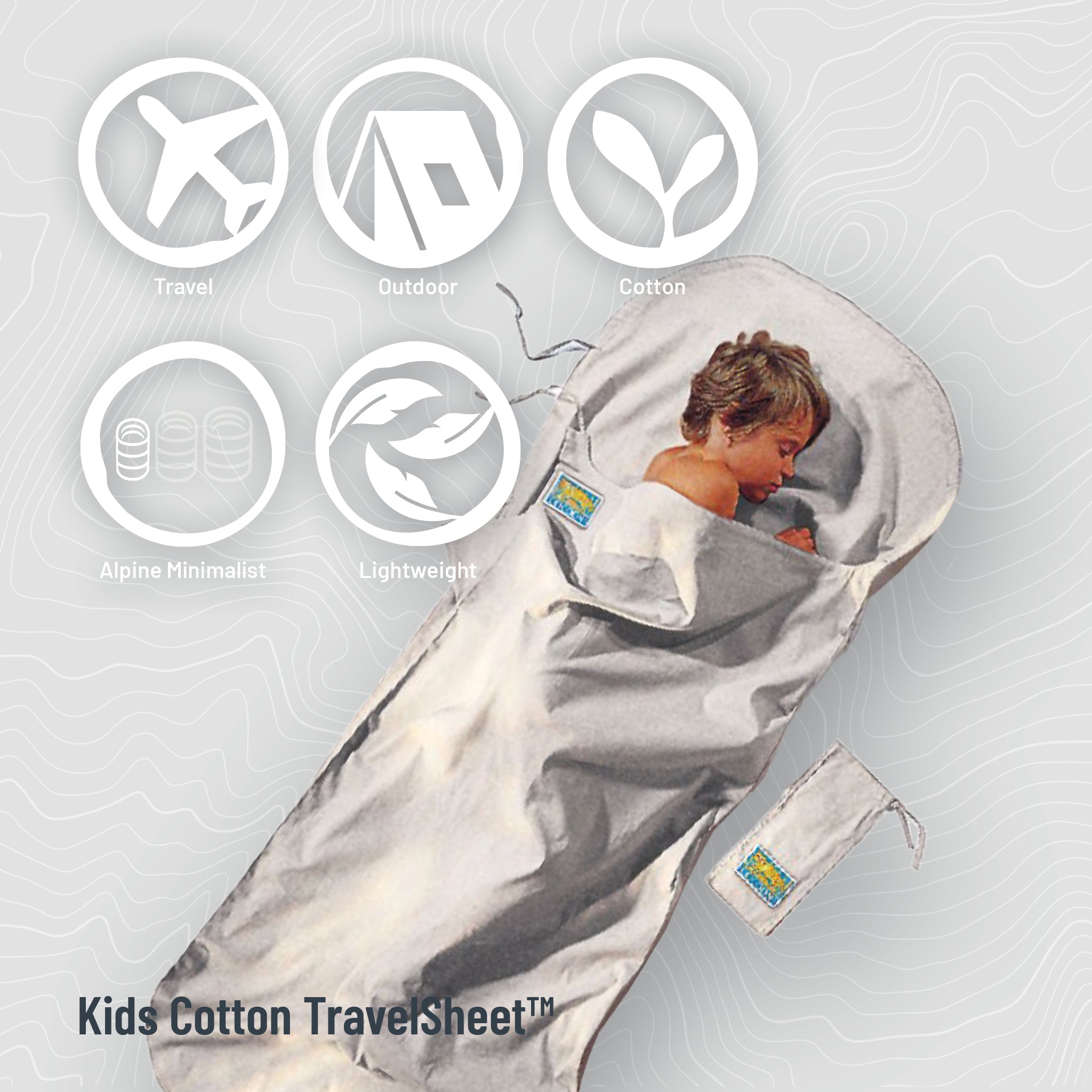 Kids Sleeping Bag Liner | Cotton Travel Sheets | Cocoon – COCOON