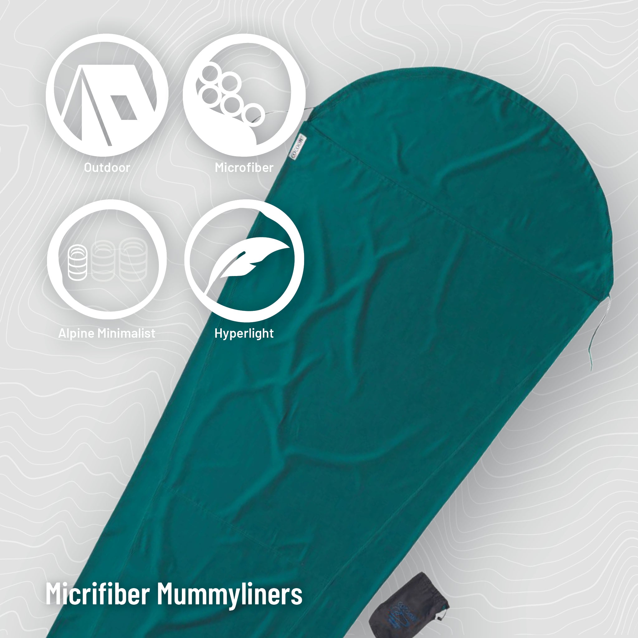 Sleeping Bag Liner | Microfiber | COCOON