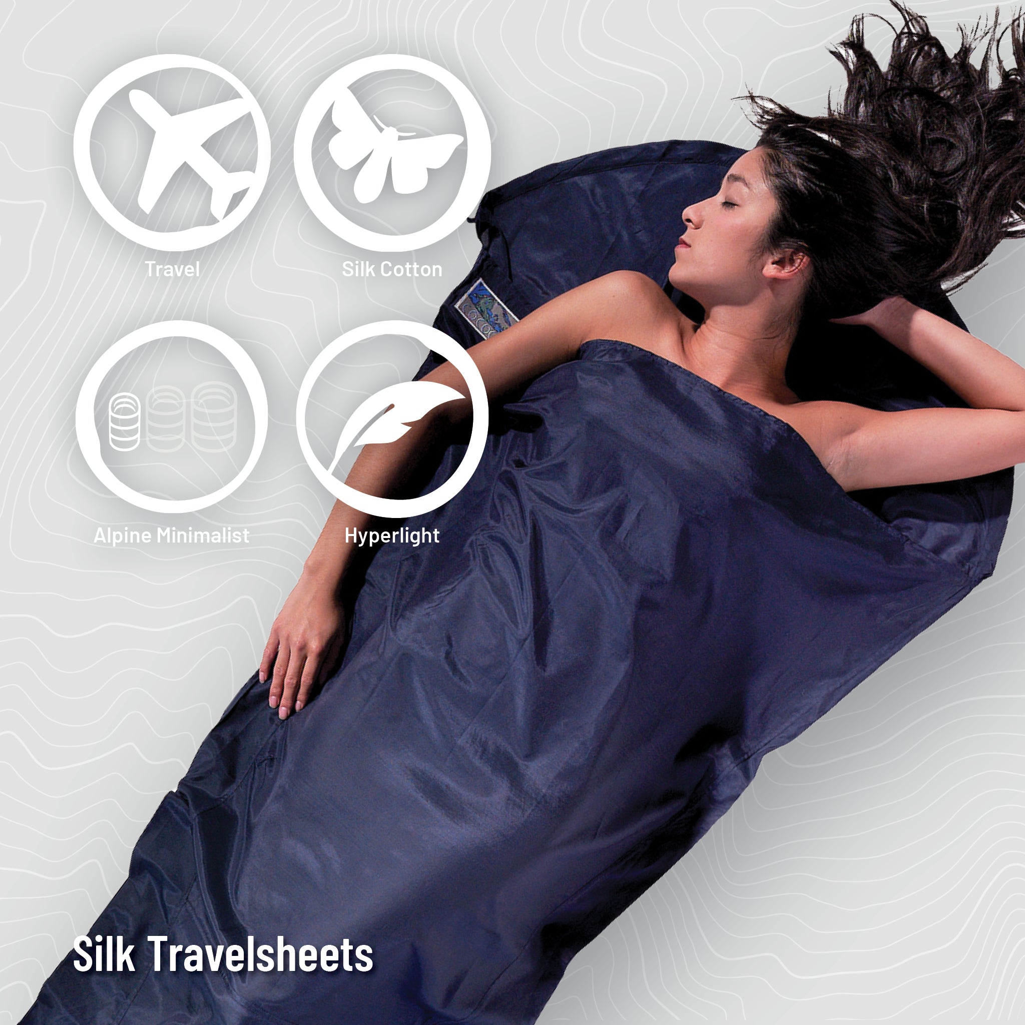 Travel Sleep Sack | Silk XL | COCOON