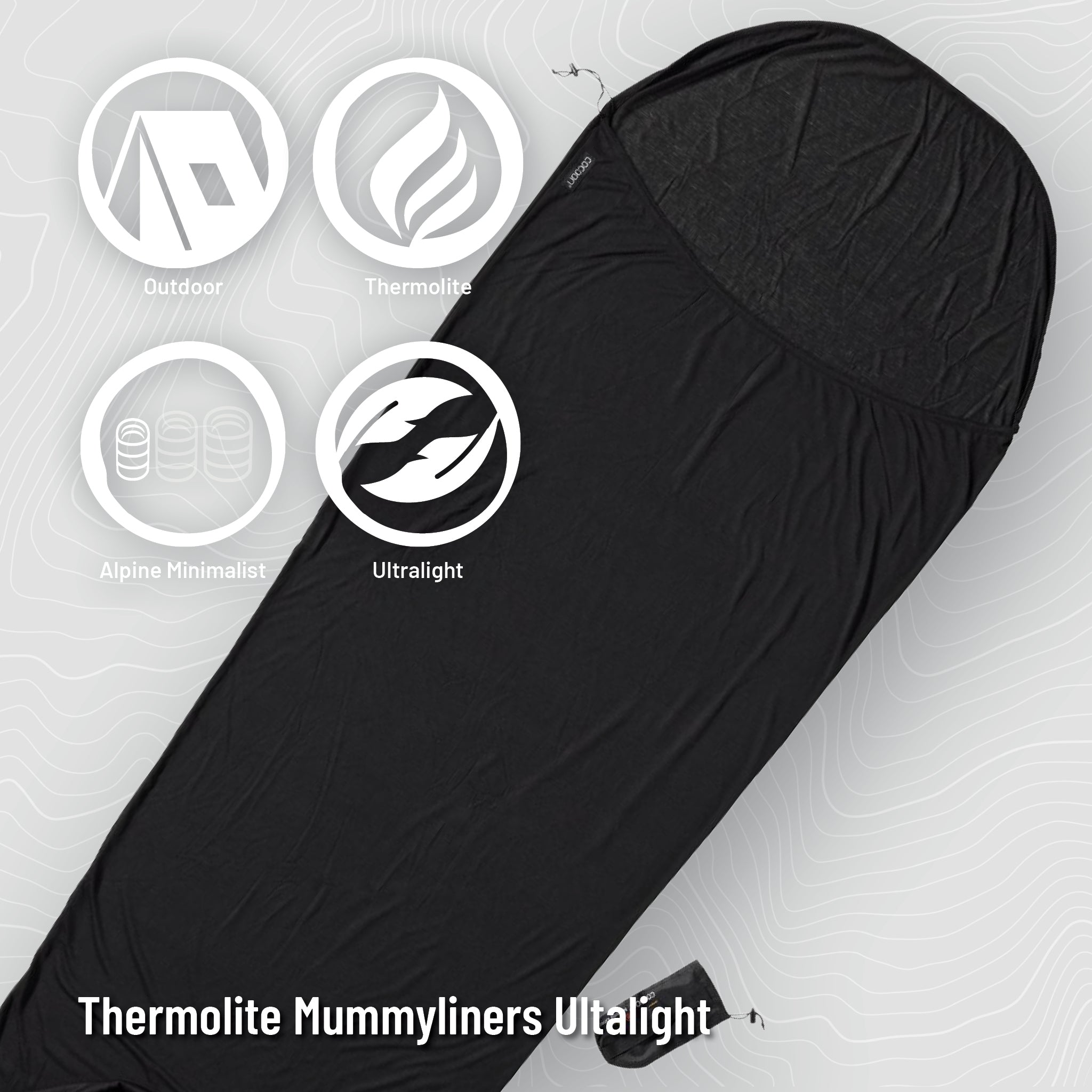 Sleeping Bag Liner for Warmth​ | Radiator® Thermolite® | COCOON