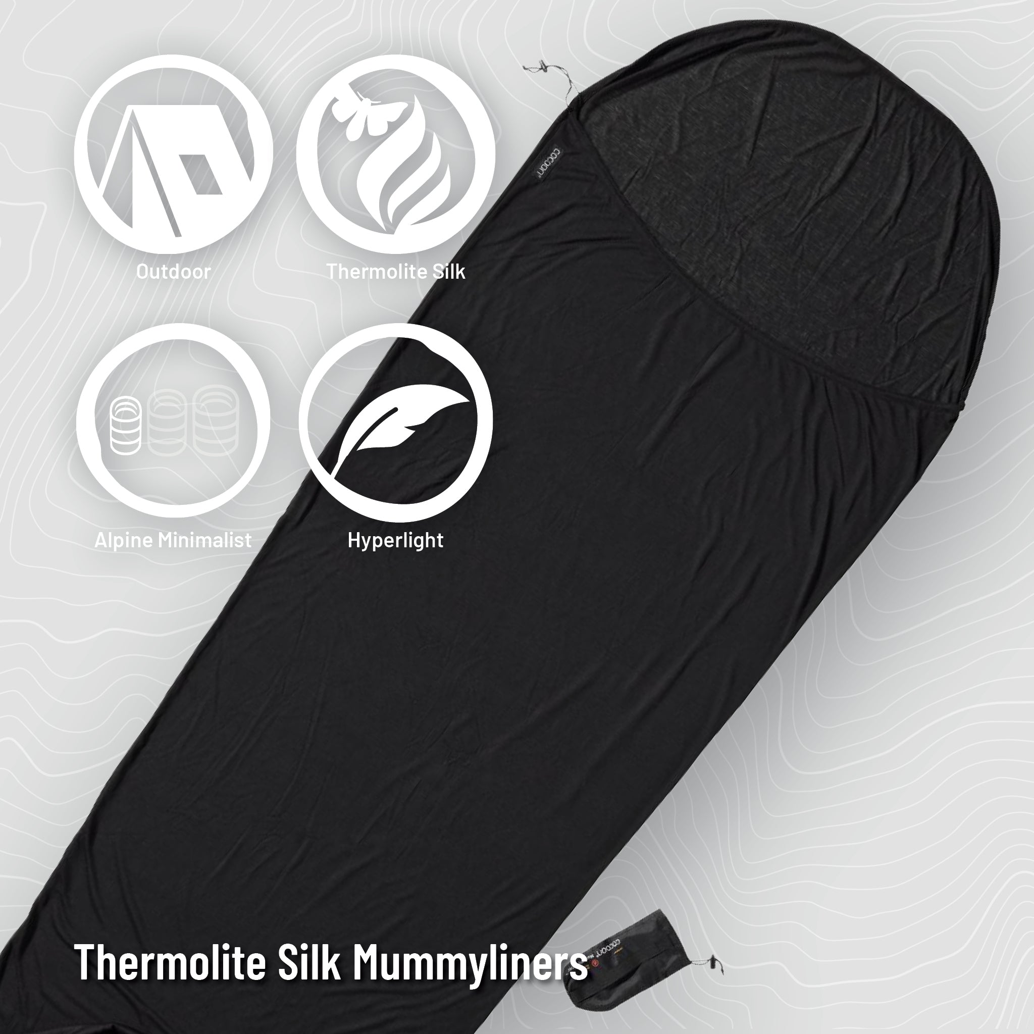 Sleeping Bag Liner for Warmth​ | Thermolite®Silkweight | COCOON