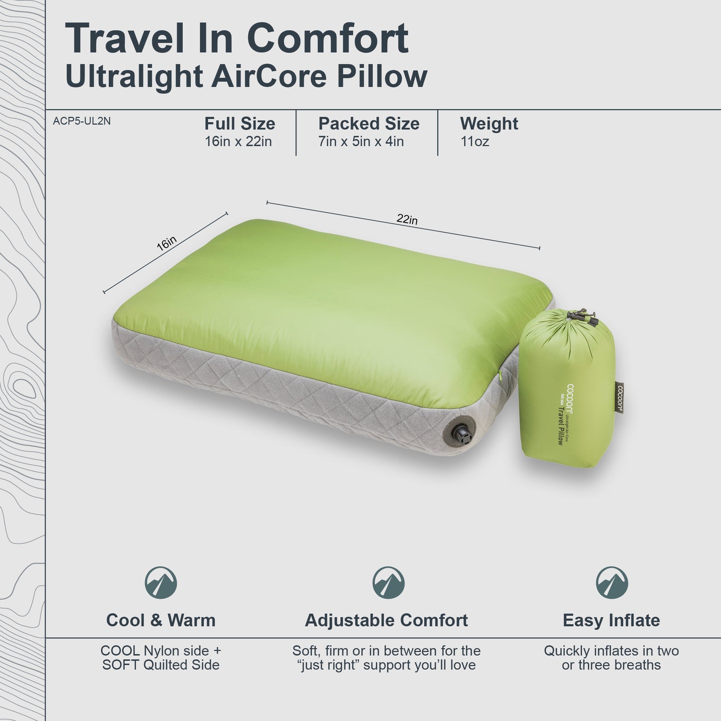 AirCore Pillow Ultralight