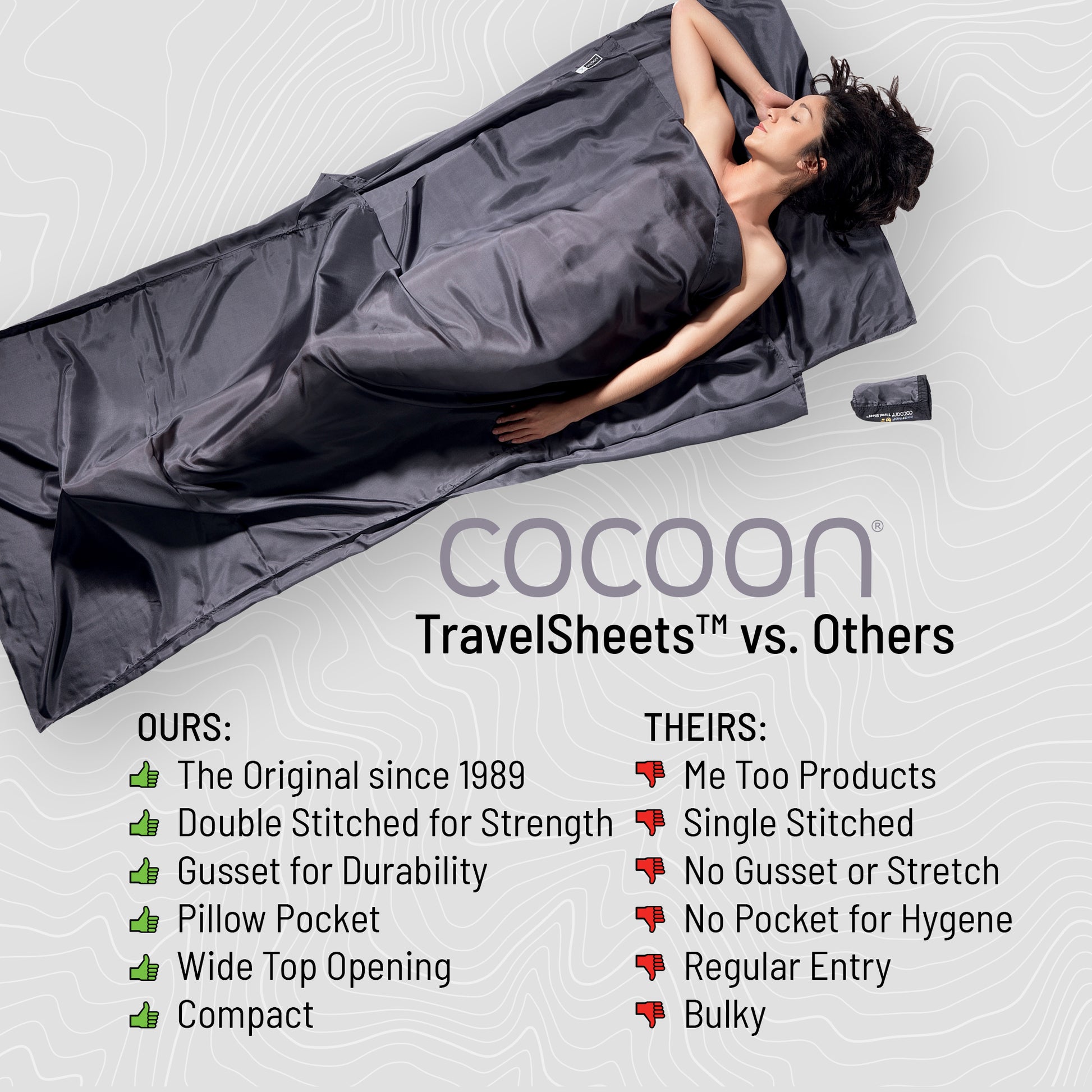 Silk Sleep Sack for Travel | Ultralight Comfort