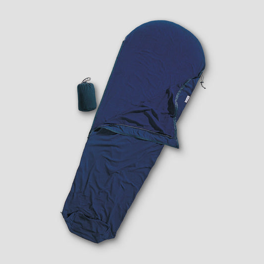 MummyLiner™ Microfleece - Dark Petrol- Right Side Zipper