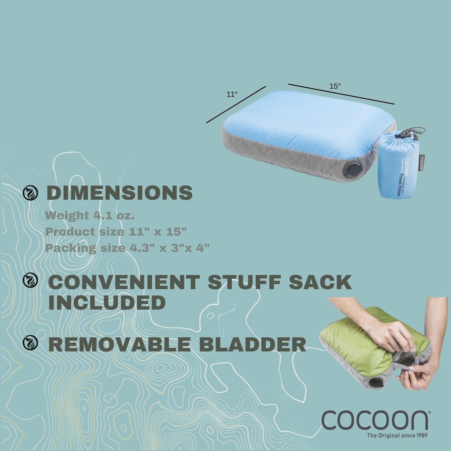 Replacement Bladder for AirCore Ultralight size 11 x 15
