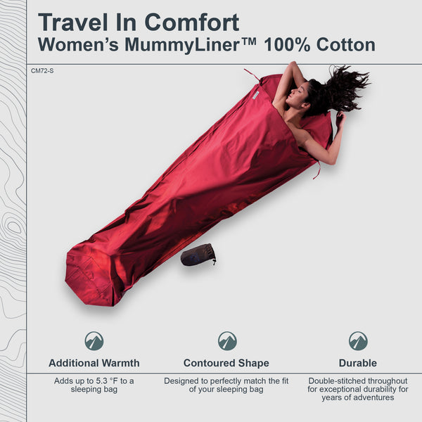 MummyLiner™ Cotton - Small