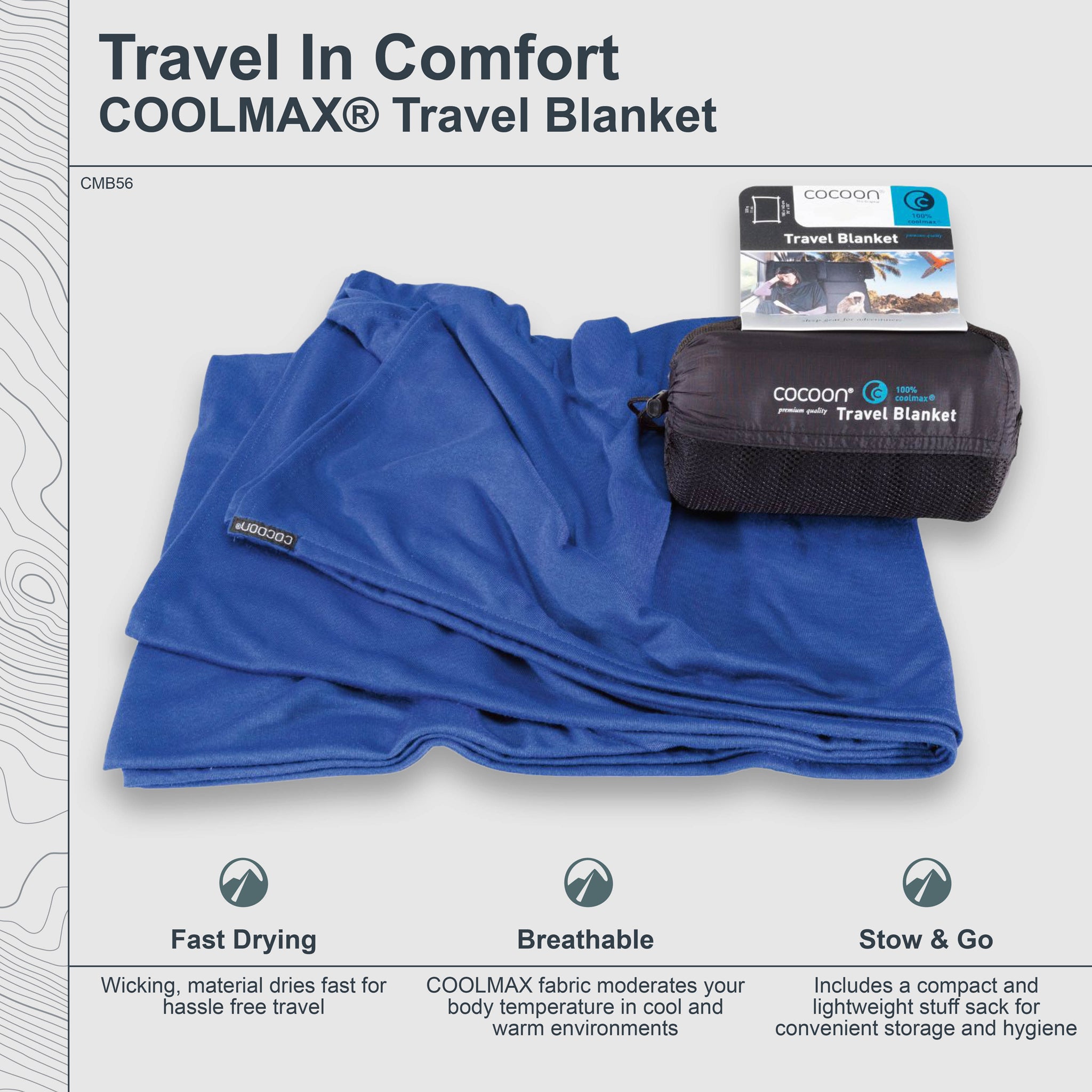 Cocoon CoolMax Travel Blanket