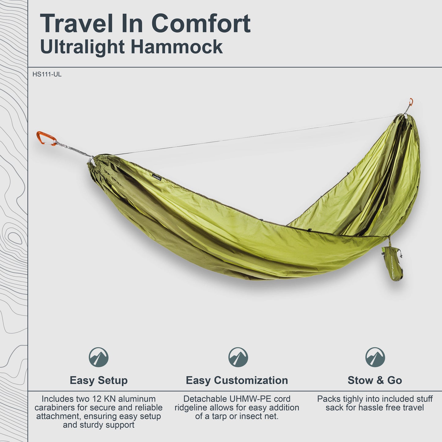 Travel Hammock Single
