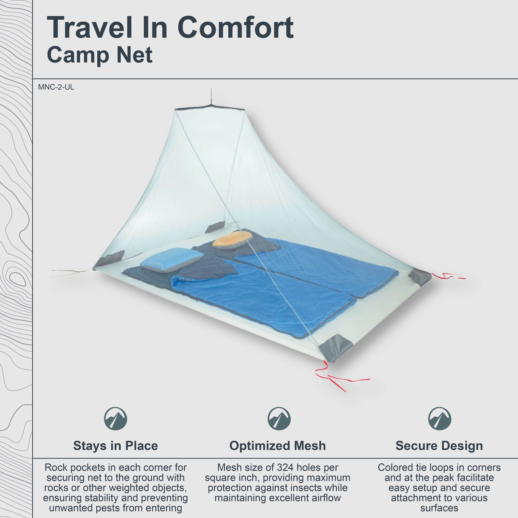 Hammock with Mosquito Net | Ultralight | COCOON