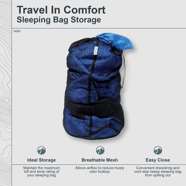 Cocoon Sleeping Bag Storage Bag Mesh
