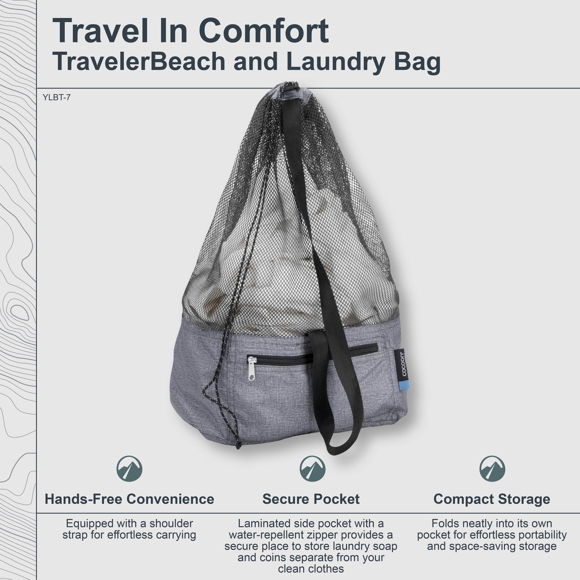 Traveler & City Laundry Bag Large