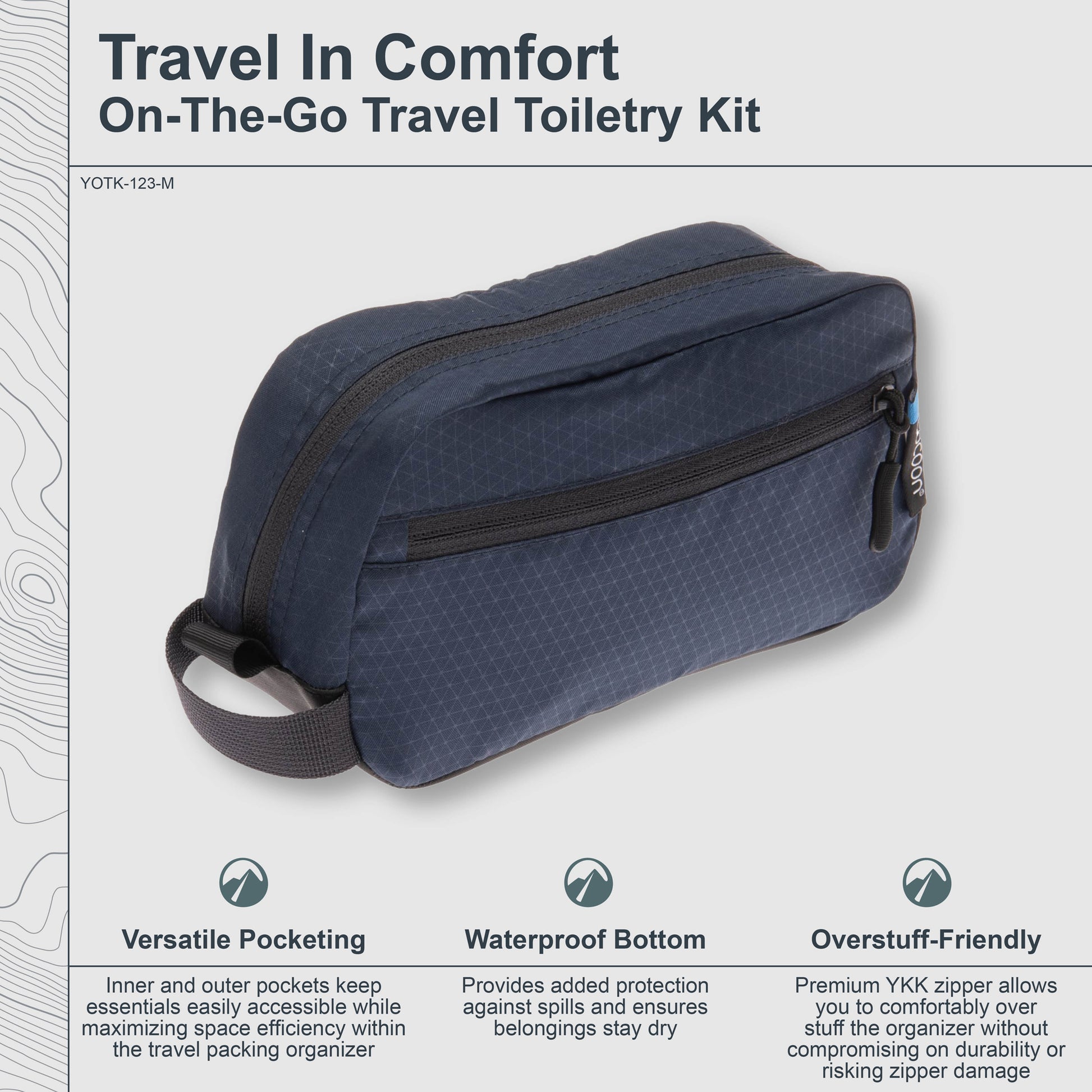 On-The-Go Toiletry Kit Galaxy Blue / Medium