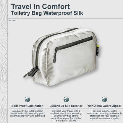 Toiletry Bags for Traveling | Monsoon Silk | COCOON Toiletry Bags for Traveling | Monsoon Silk | COCOON