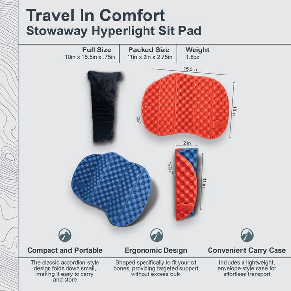 Stowaway Travel Sit Pad