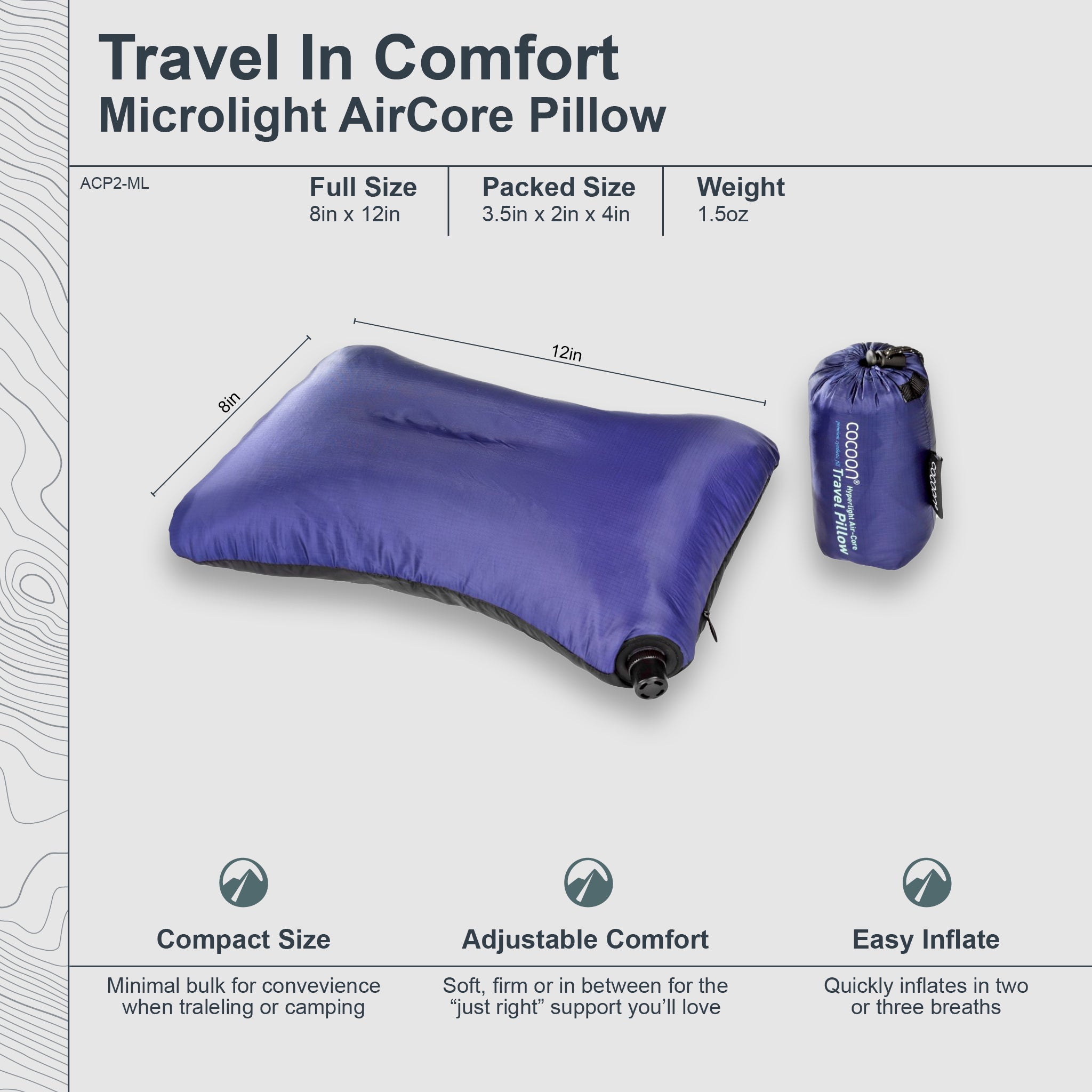 Microlight AirCore Pillow
