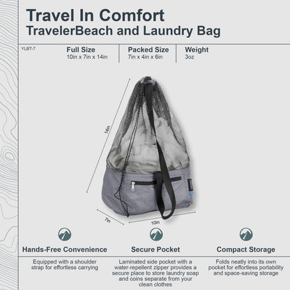 Traveler & City Laundry Bag