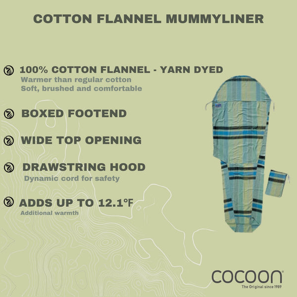 MummyLiner™ Cotton Flannel