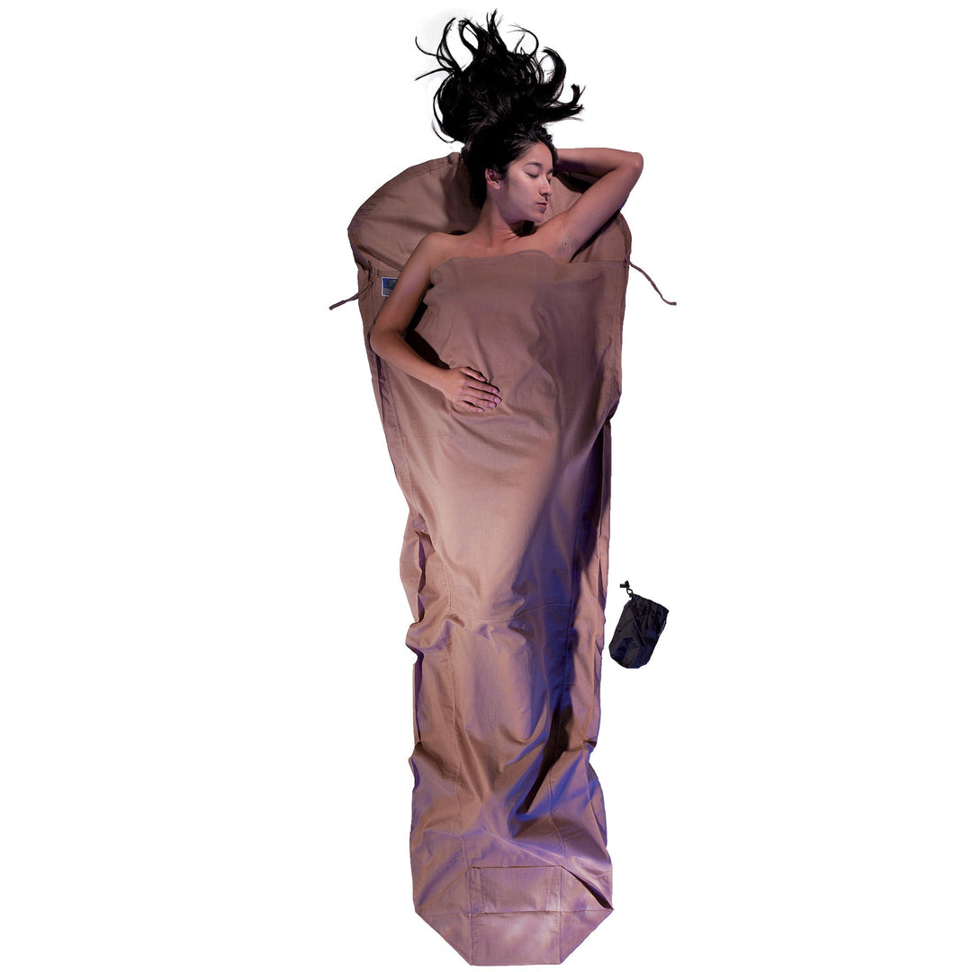 Saco De Dormir Cocoon Mummyliner De Algodón Egipcio Ideal Natural Saco De Dormir Cocoon Mummyliner De Algodón Egipcio Ideal Natural