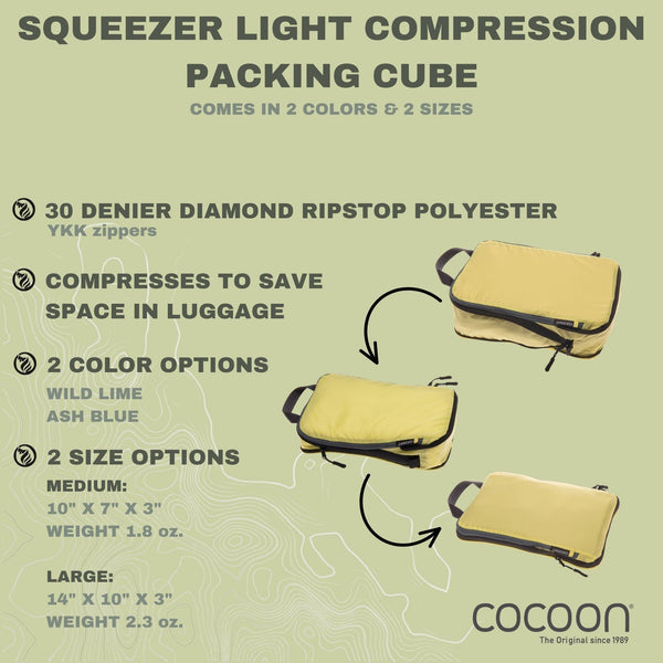 Squeezer Light Compression Packing Cube EcoMade