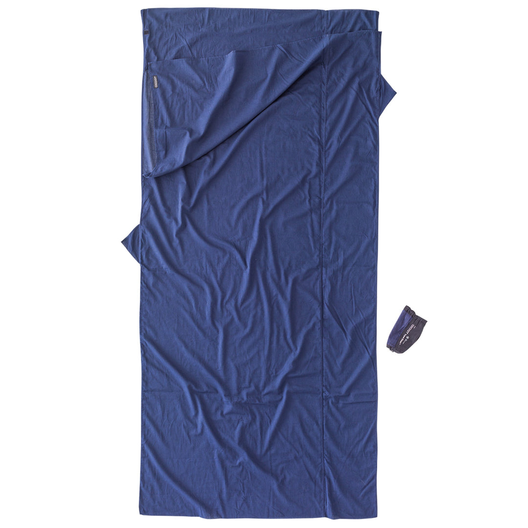 Cocoon Travelsheet Organic Cotton Nature CCT03-O lakenzakken en liners Cocoon Travelsheet Organic Cotton Nature CCT03-O lakenzakken en liners