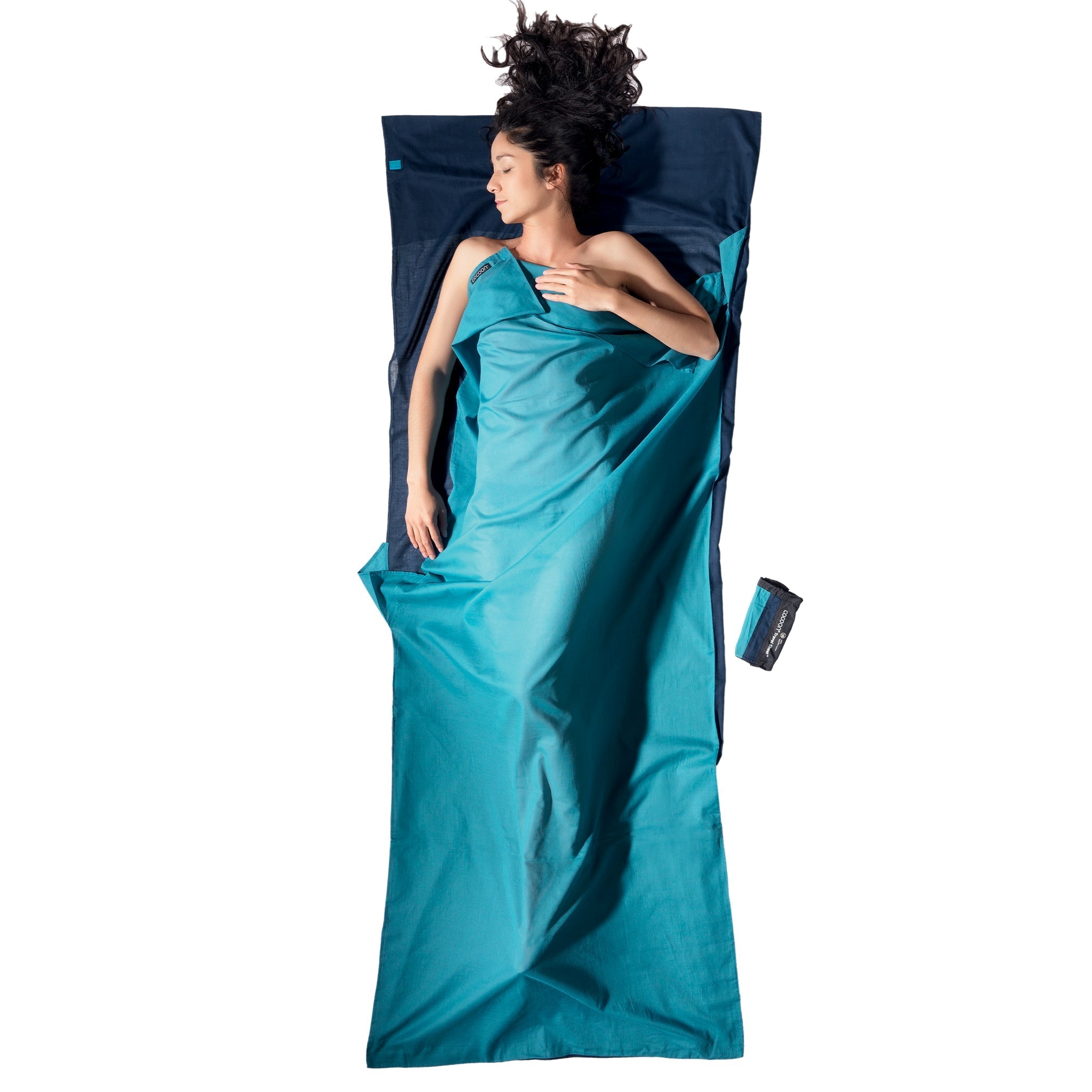 Cocoon Travelsheet Doublesize Egyptian Cotton - Travel sleeping bag