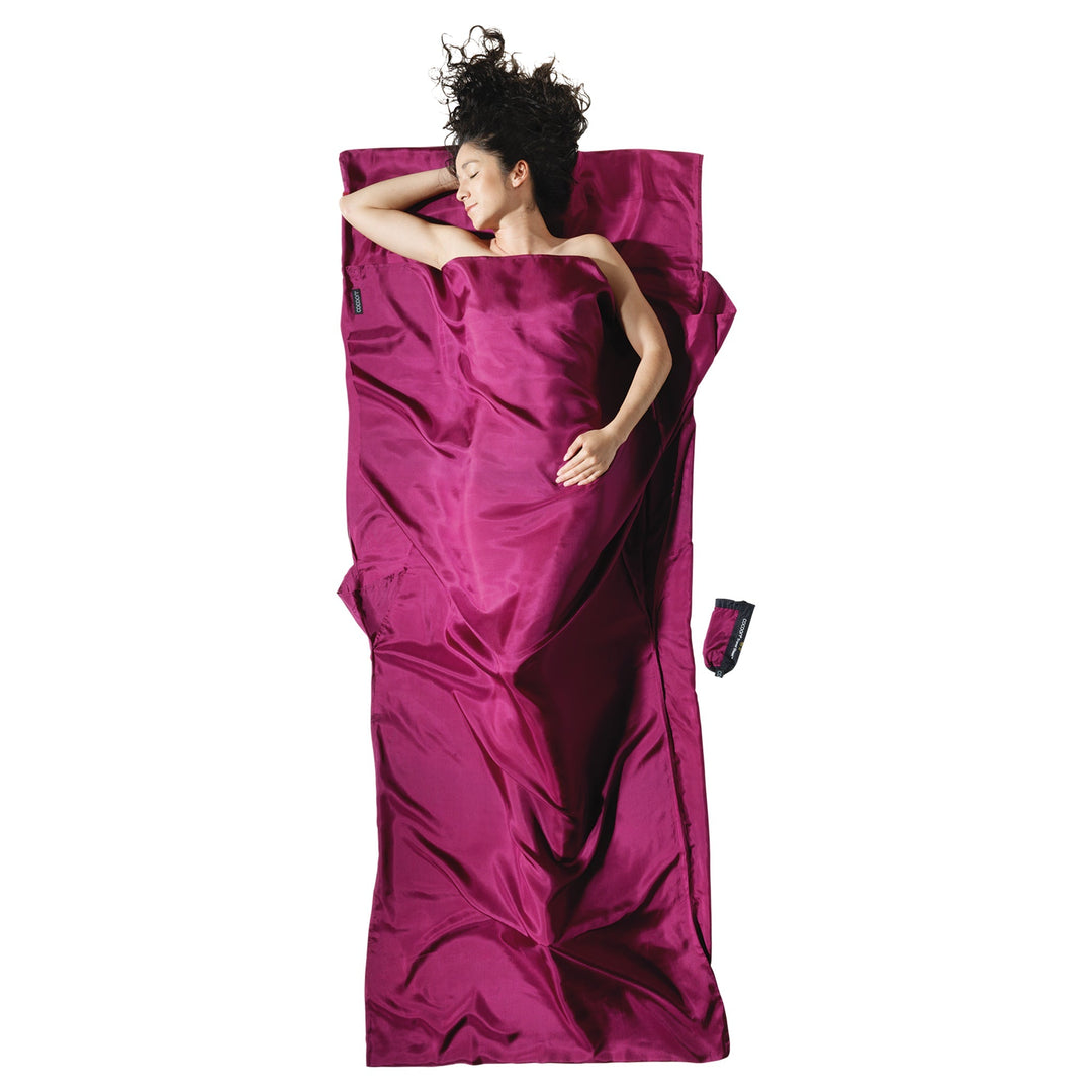 Sac De Couchage / Hüttenschlafsack Cocoon TravelSheet 100% Soie - XL Bleu, Occasion