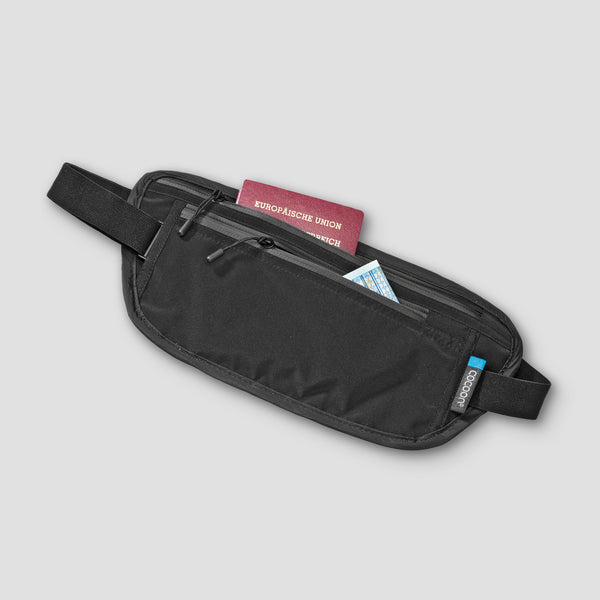 Rick owes money belt ボディーバッグ Rick Owens Silk Money Belt Pouch - Dark Grey | Garmentory