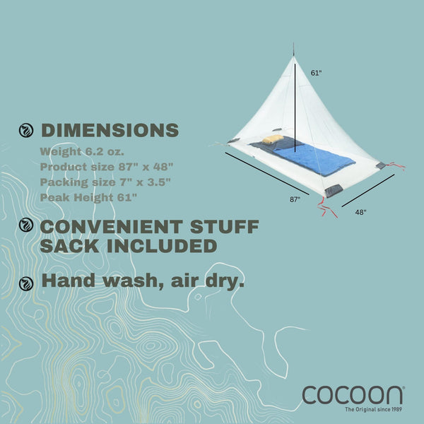 Camping Net Ultralight Single - COCOON USA
