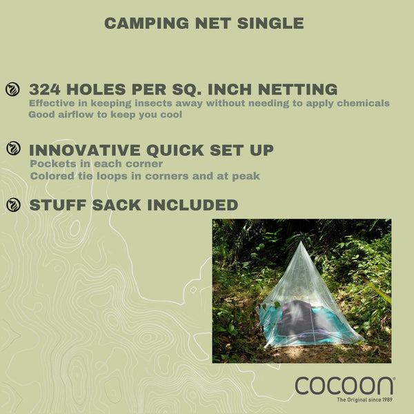 Single Camping Net - COCOON USA