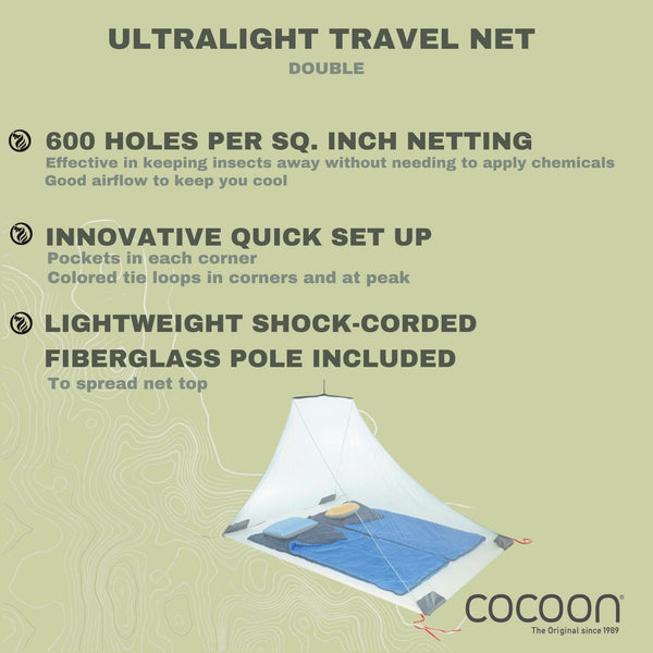 Travel Net Ultralight Double - COCOON USA